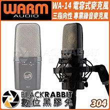 數位黑膠兔【 Warm Audio WA-14 電容式 麥克風 三指向性 專業 錄音 麥克風 】 全指 心型 雙指