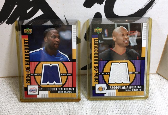 NBA 2003-2004 年 球衣卡五張 喜愛 LeBron James Kobe bryant Jordan