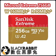 數位黑膠兔【 SanDisk micro SD 記憶卡 256GB 】SDXC 讀寫快速 256GB 4K
