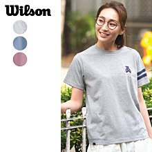 初夏🎯日本代買~ 美國Wilson 可愛小熊刺繡 棉混紡 短T恤(BR-991)S-LL