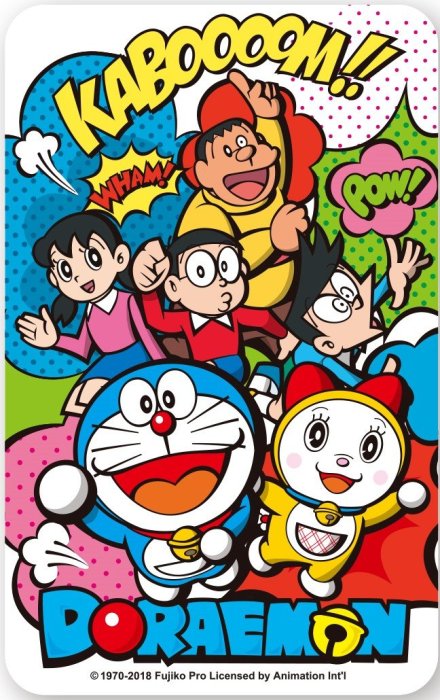 Doraemon 哆啦A夢排排站KABOOOOM悠遊卡(不分售)