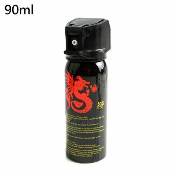 Dragon Fire 360°/龍火高射程水柱型鎮暴噴罐/防狼噴霧/防身噴霧/90ML