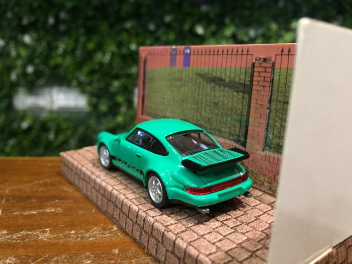 1/64 Schuco Porsche 911 Turbo Green T64S009GR【MGM】