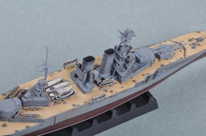 Trumpeter 小號手 1/700 英國 厭戰號 Warspite 戰列艦 1915年 無畏艦 組裝模型 05780