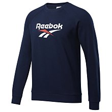 ☆【Reebok男生館】☆【Reebok LOGO印圖長袖T恤/大學T】☆【RB001H7】(S-M)