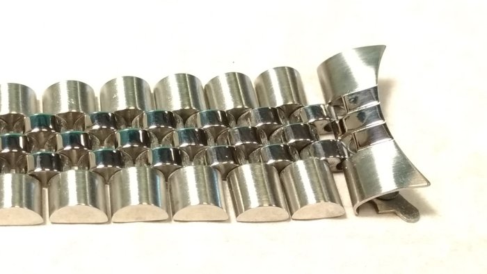 ROLEX 勞力士20mm 代用全實心五珠錶帶  高亮度 超耐用類似帝舵錶SEIKO 16233 1601 16014 16710 16234