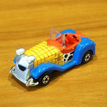 日本東京迪士尼園區限定玩具總動員 胡迪老爺車 TOMICA ToyStory Woody~