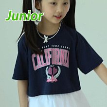 JS~JL ♥上衣(NAVY) VIVIELLY-2 24夏季 VIY240403-069『韓爸有衣正韓國童裝』~預購