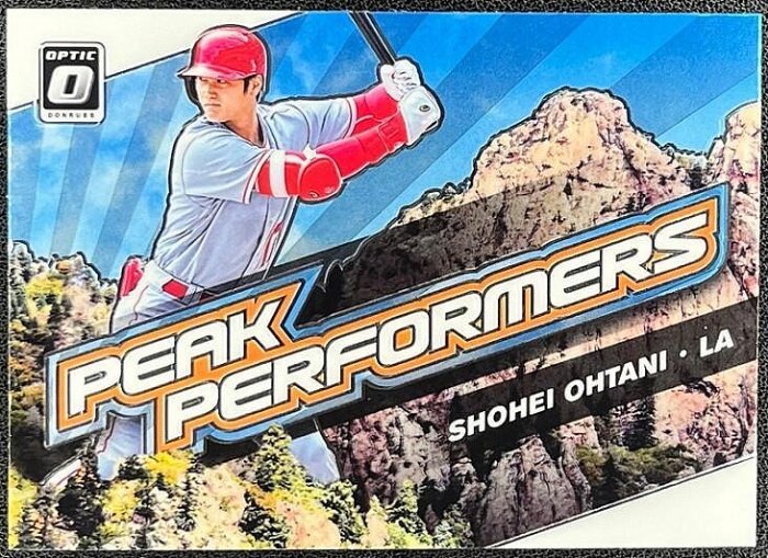 MLB球員卡 Shohei Ohtani 大谷翔平 2019 Donruss Optic Peak Performers