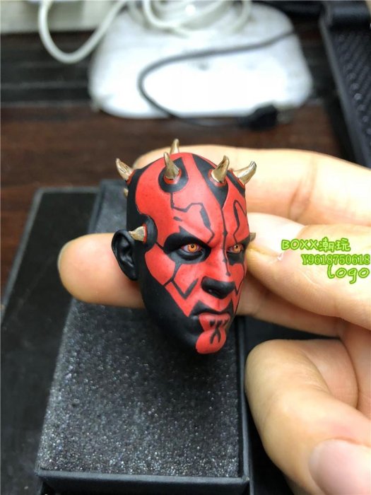 BOxx潮玩~1/6兵人 星球大戰  Darth Maul 達斯·摩爾 達斯魔 頭雕