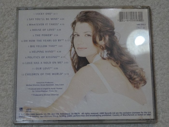 AMY GRANT~~HOUSE OF LOVE.WHATEVER IT TAKES
