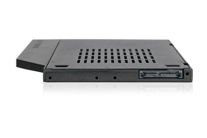 MB411SPO-2B (適用9.5mm) 2.5吋 SSD/HDD 薄型DVD-ROM光碟機位置 硬碟拔抽盒