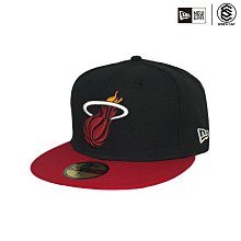 NEW ERA 59FIFTY 5950 NBA 邁阿密 熱火隊 黑/紅 棒球帽 鴨舌帽 帽子⫷ScrewCap⫸