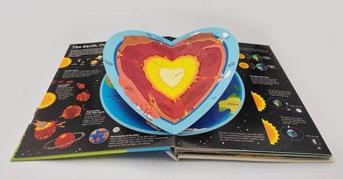 The Ultimate Book of Planet Earth 精裝 立體機關操作書 地球的奧秘 STEM啓蒙科普繪本 Twirl 法國藝術品