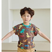 5~11 ♥上衣(棕色) ORANGE MOM-2* 24夏季 ORM240429-090『韓爸有衣正韓國童裝』~預購