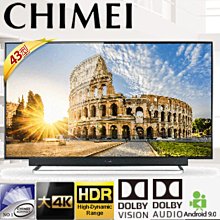 *~新家電錧~*【CHIMEI奇美】 TL-43R600 43吋 大4K HDR 液晶電視【實體店面】