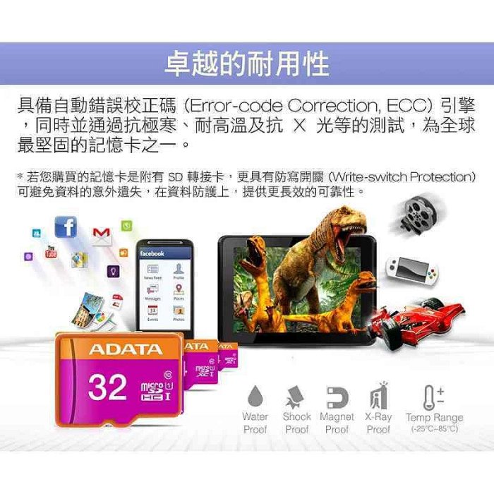 [出賣光碟] ADATA 威剛 16G 32G 紫卡 microSD TF 記憶卡 C10 U1監視器 行車紀錄器 監控