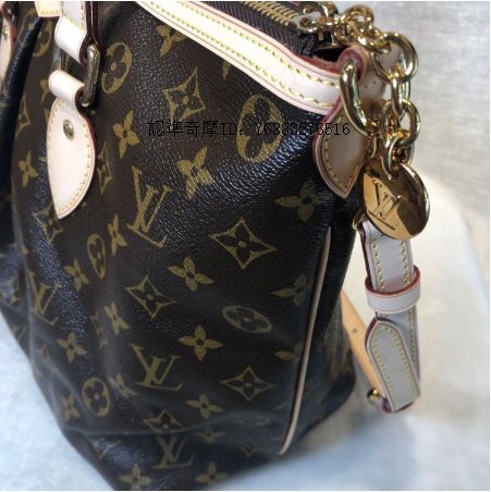 琪琪二手正品Louis Vuitton Monogram Palermo經典花紋側背手提袋 LV M40145（實拍）