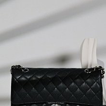 【新品直播】CHANEL 30開黑銀荔枝COCO25