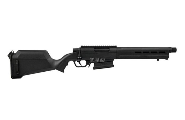 台南 武星級 ARES AMOEBA AS02 狙擊槍 手拉 空氣槍 黑(玩具槍模型槍卡賓槍馬槍瞄準鏡狙擊鏡