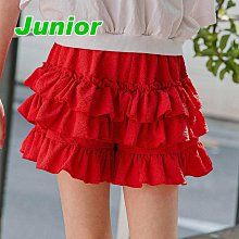 13~19 ♥裙子(RED) ELLYMOLLY-2 24夏季 ELM240402-227『韓爸有衣正韓國童裝』~預購