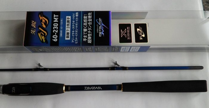 DAIWA 先銳 劍崎 60號230MT 船釣竿 白帶魚 剝皮魚 天亞 透抽-花軟  SHIMANO 船竿 可參考