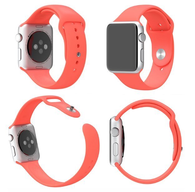 【小宇宙】 蘋果 Apple watch 38mm/42mm 40/44mm手錶錶帶 時尚矽膠 男女運動版 活力 腕帶