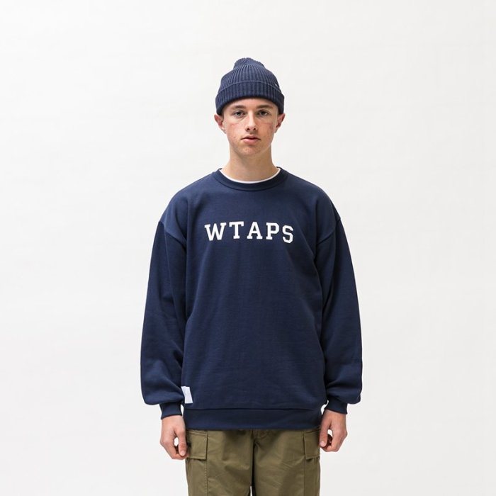 希望商店】WTAPS ACADEMY SWEATER COPO 22SS 經典LOGO 長袖衛衣| Yahoo