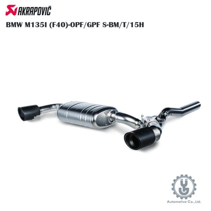 【YGAUTO】Akrapovic BMW M135I (F40)-OPF/GPF S-BM/T/15H 進氣 排氣