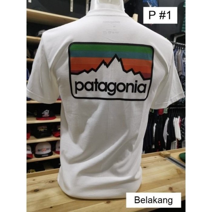 KIKI精選 【新品促銷】Hot Sale Patagonia New Arrival T-shirt Couple T-shirt