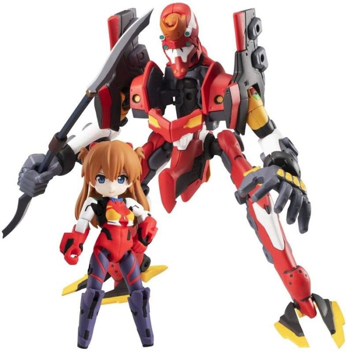 MegaHouse MH限定 DESKTOP ARMY 新世紀福音戰士 式波 明日香 2號機