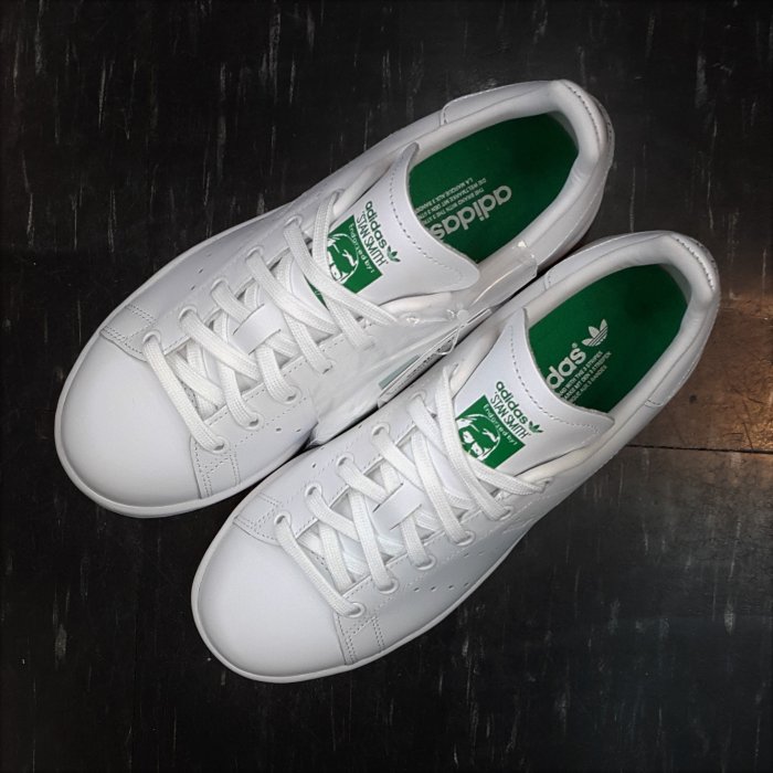 adidas STAN SMITH BEAMS 白色 全白 綠色 綠標 皮革 薄鞋舌 經典 日本 聯名款 BB0464