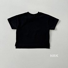 XS~XL ♥上衣(BLACK) NRK-2 24夏季 NRK240510-179『韓爸有衣正韓國童裝』~預購