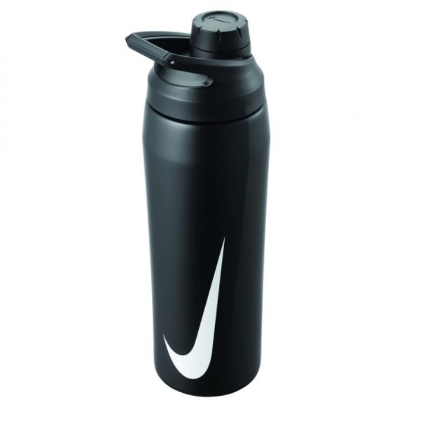 NIKE  24OZ 黑色不鏽鋼 保冷瓶  運動水壺 700ml  N1000620091 現貨