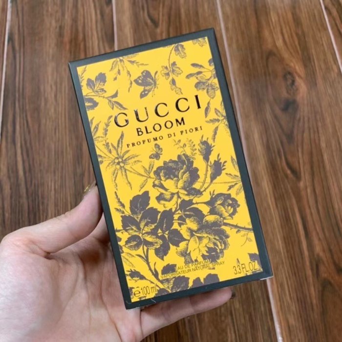 Gucci 古馳 香水 bloom Gucci 繁花 香水 古馳新款香水 黃瓶繁花香水 100ML