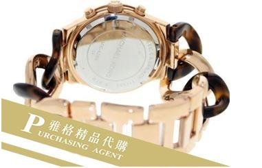 雅格時尚精品代購Michael Kors MK4269 奢華玳瑁經典 玫瑰金腕錶 經典手錶 美國正品