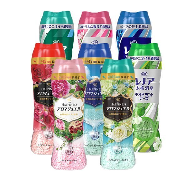 日本 P&G 第三代衣物芳香顆粒 香香豆520ml/ 375g多款供選 §異國精品§