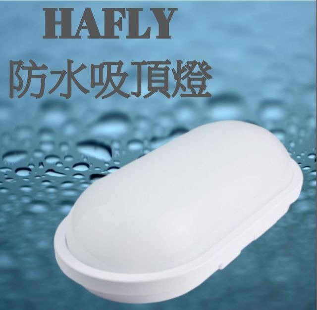 HAFLY 15W LED 戶外防水膠囊 壁燈 吸頂燈 IP65 全電壓 PC材質 防水驅動器 浴室 樓梯間 陽台