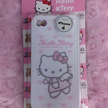GIFT41 土城店 Hello Kitty 凱蒂貓 韓國製 iPhone 4 硬殼-天使 8809290661166