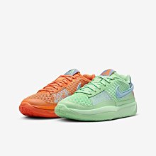 南🔥2024 5月 Nike Ja 1 Day 籃球 輕量 透氣 大童鞋 女鞋 鴛鴦 綠橘 DX2294-800