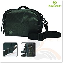 山林Mountneer 11EC06-68橄綠 腰包 防震多隔層多功能實用腰包 可放水壺 可側背  喜樂屋戶外