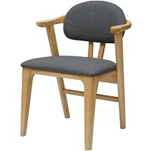 【DH】商品貨號A596-11商品名稱《V型》深灰防潑水布實木餐椅(圖一 )台灣製.主要地區免運費