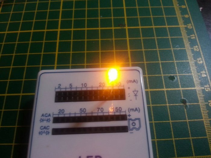 3x5mm 黃燈 黃光 LED 圓頭燈珠 超高亮