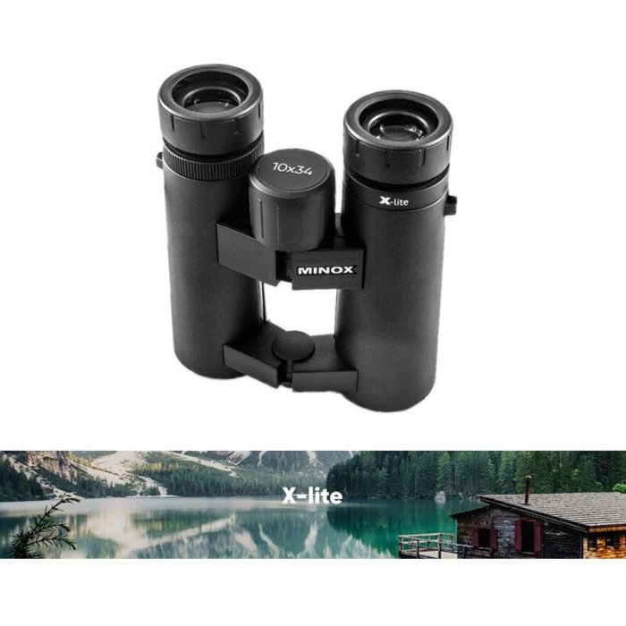 【日光徠卡】MINOX 德國美樂時 X-lite 系列10x34 Binoculars 望遠鏡 全新