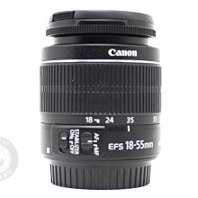 【台南橙市3C】Canon EF-S 18-55mm f3.5-5.6 IS II 二手鏡頭 標準鏡 #89390