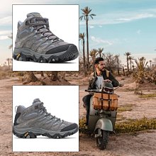 代購            美國代購Merrell邁樂女戶外登山鞋高幫系帶防水透氣徒步鞋Moab 3