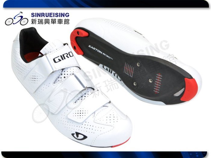 【阿伯的店】GIRO Prolight SLX II 碳纖維 公路車 自行車車鞋-白色#KMS1689