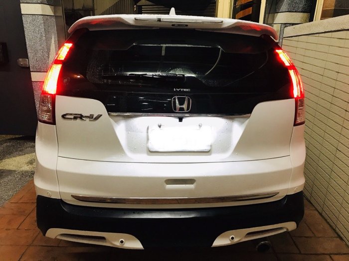 【安喬汽車精品】HONDA 本田 CRV4 後牌照燈 CRV4.5 專用 白光 LED牌照燈總成