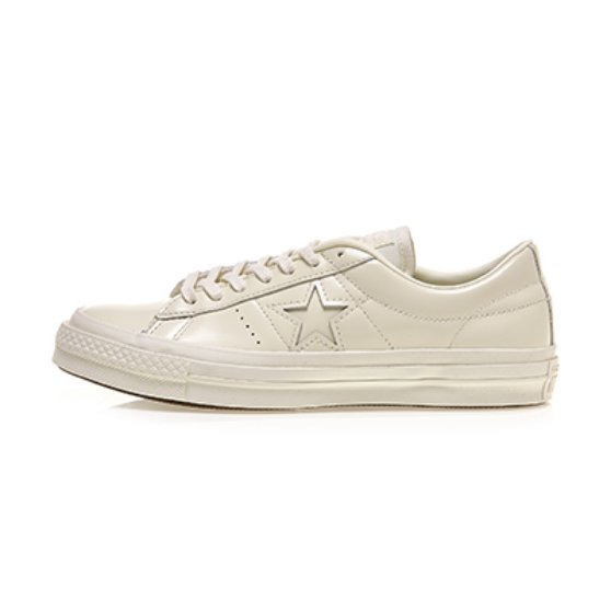 【Luxury】Converse one star hanbyeol leather 皮革帆布鞋 黑白 男女鞋 韓國正品