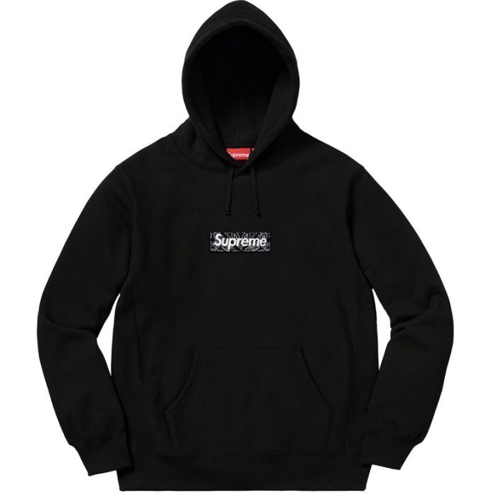 日貨代購CITY】2019AW Supreme Bandana Box Logo Hooded 預購帽T 變形